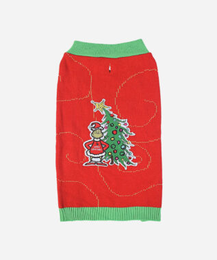 Maxtil Dog Christmas Sweater Dog Cat Autumn